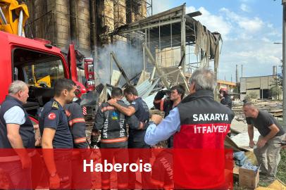 Sakarya makarna fabrikasında patlama! Yangın kontrol altında