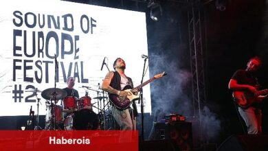 Sound of Europe Müzik Festivali, Ahlatlıbel Atatürk Parkı'nda.