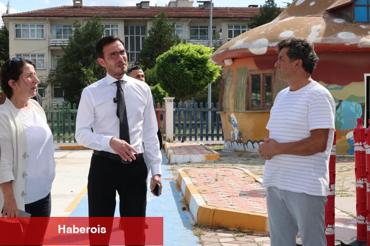 Tokat'ta Çocuk Trafik Eğitim Parkı yenileniyor