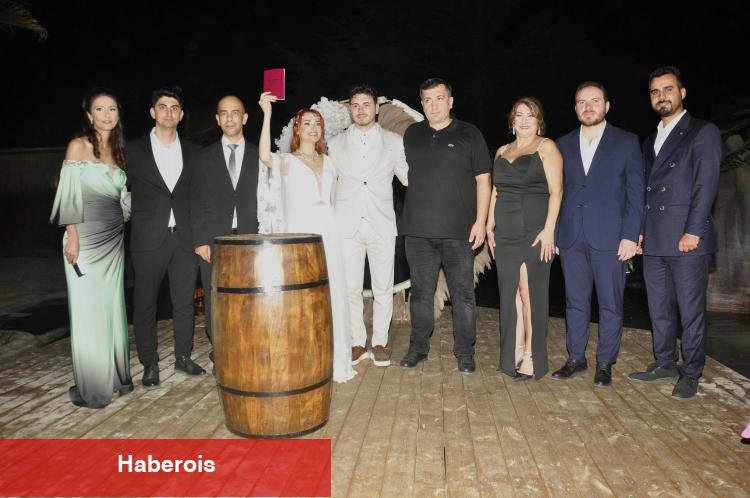 Toprak ve Damla çifti dünyaevine girdi