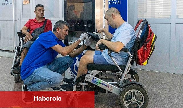 Yangın mağduru, tekerlekli sandalyesine kavuştu - Haberois Yangın mağduru, tekerlekli sandalyesine kavuştu