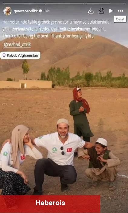 Zeynep Gamze Özçelik'ten eşi Reshad Strik'e dikkat çeken kelamlar: "Tatile gitmek yerine…"