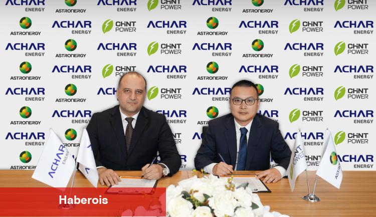 Astronergy ve Chint Power, Achar Energy arasında işbirliği
