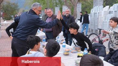 Başkan Topaloğlu'ndan Beldibi'nde iftar