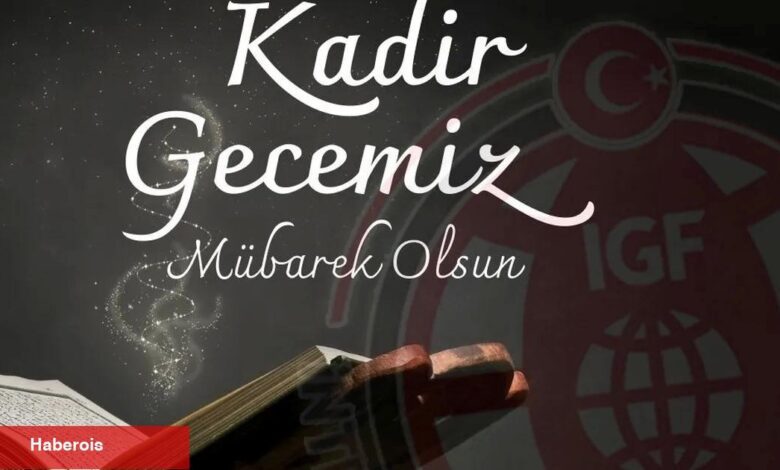 Bin aydan daha hayırlı... Kadir Gecemiz mübarek olsun - Haberois Bin aydan daha hayırlı... Kadir Gecemiz mübarek olsun