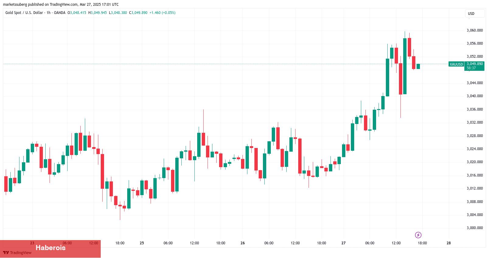 Bitcoin Fiyatı Durağanlaşırken Altın Rekor Kırmaya Yaklaştı!