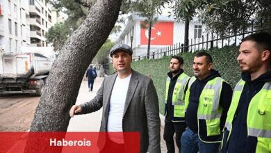 Bornova'nın gözde sokağına bayramlık asfalt