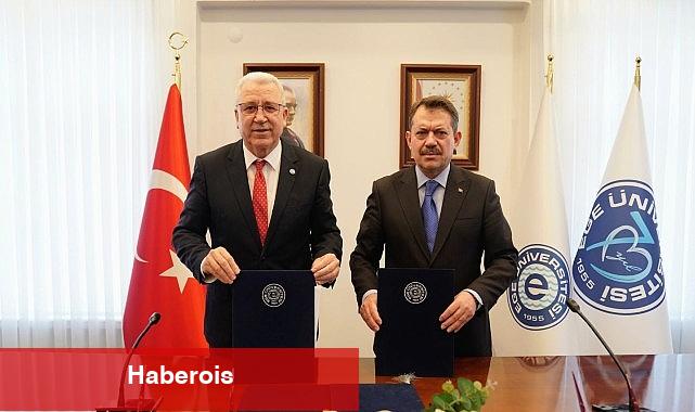 Ege Üniversitesi ile İzmir Cumhuriyet Başsavcılığı arasında iki protokol imzalandı - Haberois Ege Üniversitesi ile İzmir Cumhuriyet Başsavcılığı arasında iki protokol imzalandı