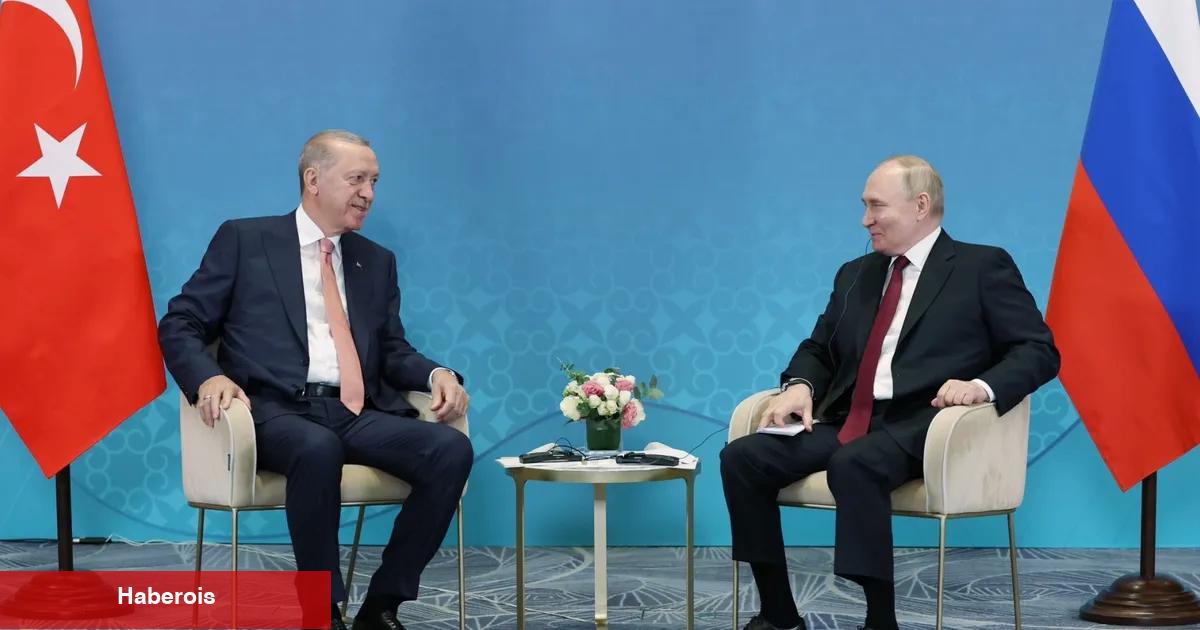 Erdoğan Putin'le 'Suriye'de istikrarı' görüştü