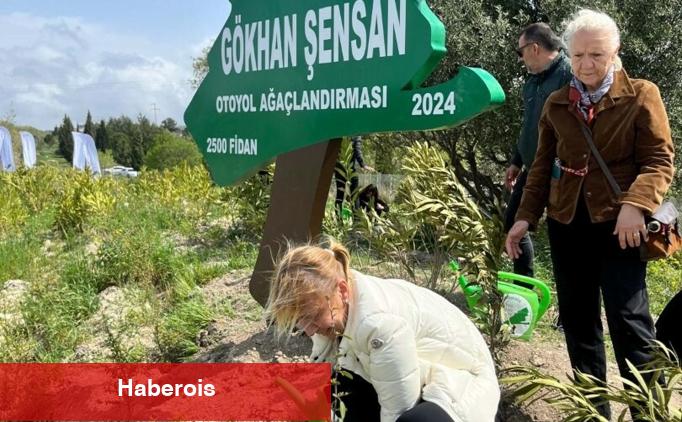 Gökhan Şensan 2 bin 500 fidanda yaşayacak - Haberois Gökhan Şensan 2 bin 500 fidanda yaşayacak
