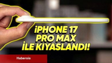 iPhone 17 Air ve iPhone 17 Pro Max Bir Ortada: Yarı Yarıya Daha İnce Olacak!
