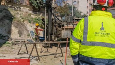 İzmir Bornova'nın zemin çalışmaları tamamlanıyor