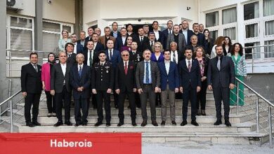 Kemer'de bayramlaşma programı düzenlendi