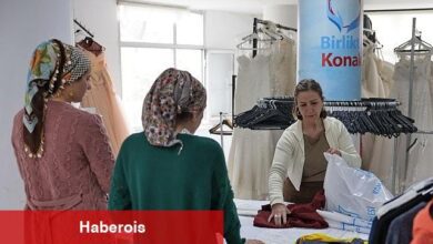 Konak'ın 'dayanışma marketi'nde bayram yoğunluğu