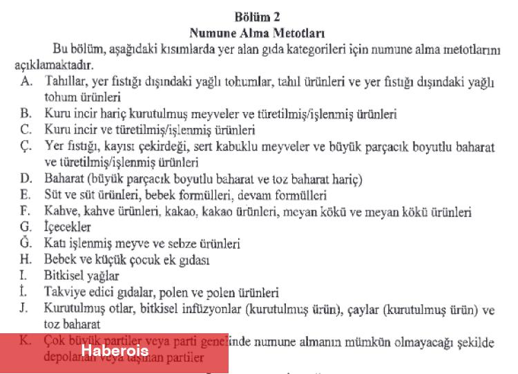 Mikotoksin analizlerinde AB uyumlu yeni kriterler netleşti