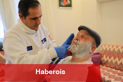 Muğla'da bayram tıraşı ile evlere misafir oluyor