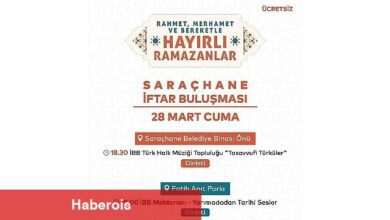 Saraçhane'de İftar ve Dinleti Programı