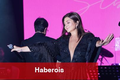 Sibel Can Kıbrıs'ta göz kamaştırdı