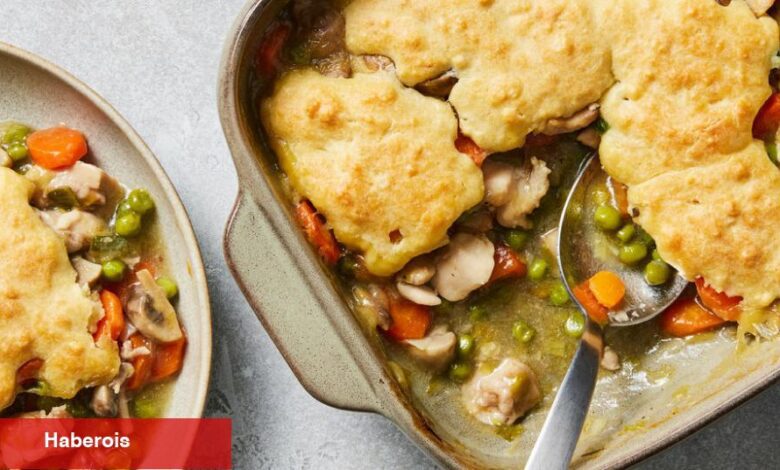 Tavuk ayakkabıcı daha kolay bir potpie - Haberois Tavuk ayakkabıcı daha kolay bir potpie