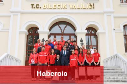 Vali Aygöl, Bilecik’in gururlarını ağırladı