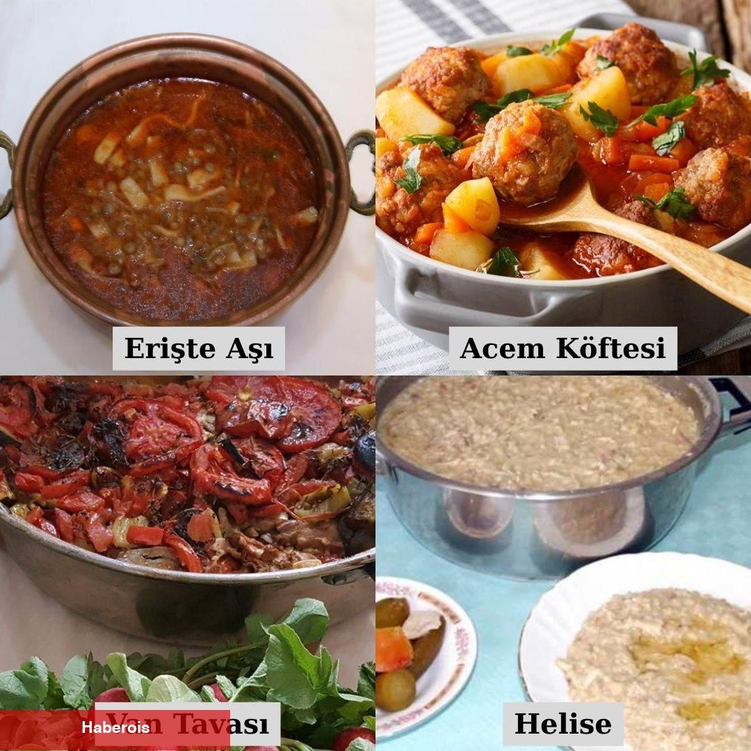 Van'dan eşsiz lezzetler: 4 yemek daha tescillendi