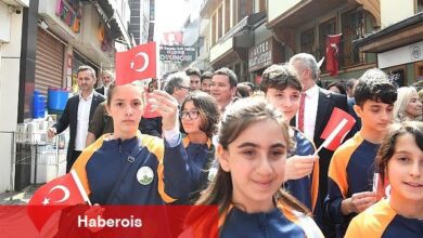 23 Nisan korteji Osmangazi'de büyük bir coşkuyla gerçekleşti