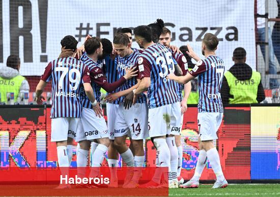 4-3'lük maçta kazanan Trabzonspor: Ligde seriye bağladı!