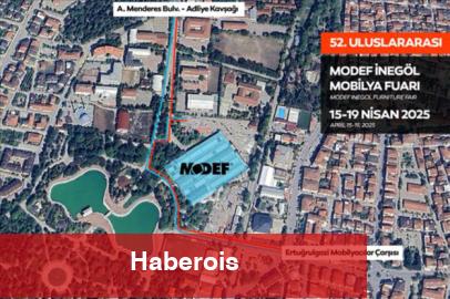 52. Uluslararası İnegöl Mobilya Fuarı için yoğunluk önlemi!
