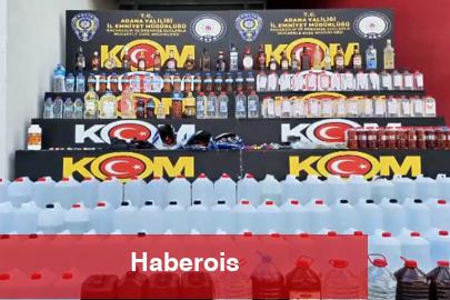 81 vilayette uydurma içki operasyonu! 137 kuşkulu gözaltına alındı!