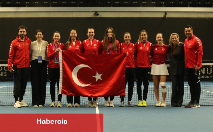 A Ulusal Bayan Tenis Ekibi'nden tarihi başarı! - Haberois A Ulusal Bayan Tenis Ekibi'nden tarihi başarı!