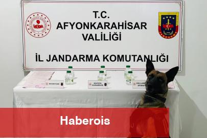 Afyon’da uyuşturucu operasyonu!