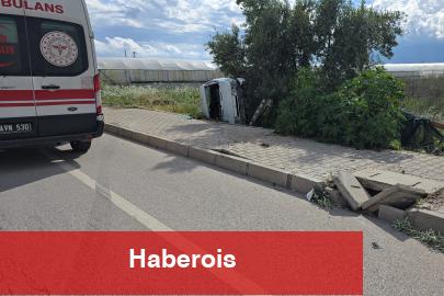 Antalya Kumluca'da trafik kazası: 2 yaralı