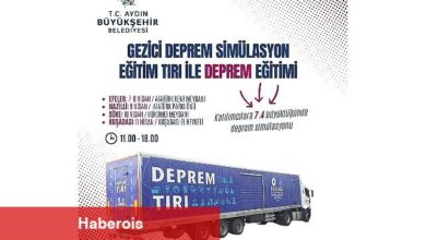 Aydın Büyükşehir Belediyesi'nden Deprem Simülatörü