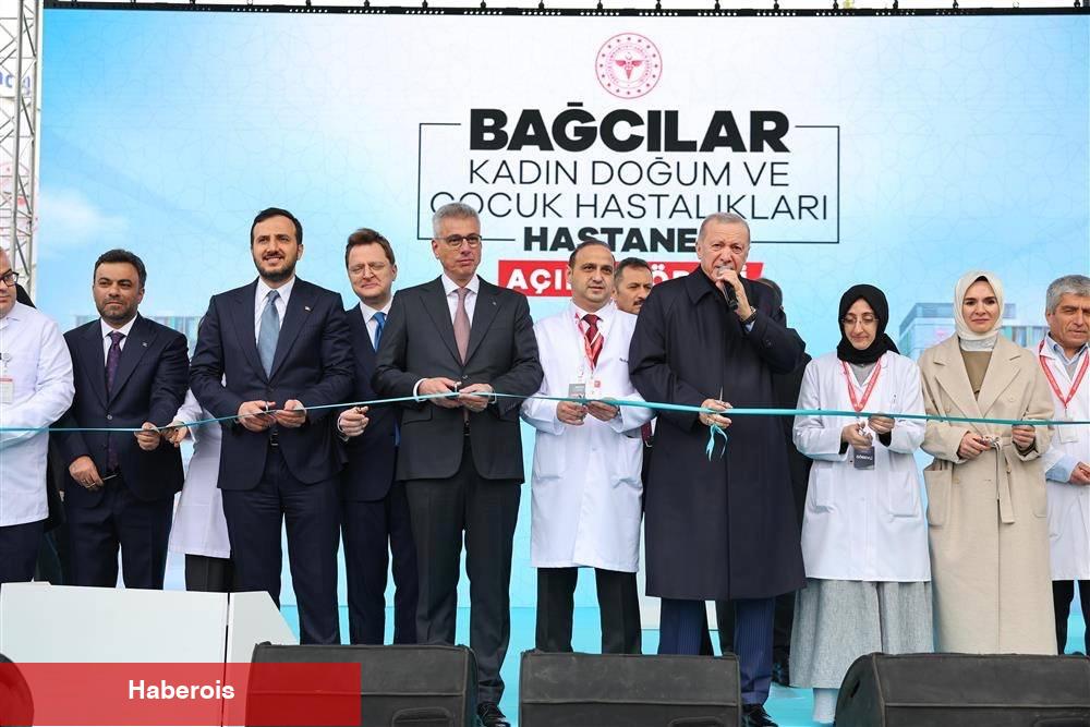 Bağcılar Kadın Doğum ve Çocuk Hastanesi Açıldı