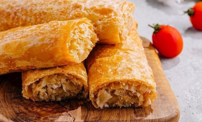 Baklavalık Yufkadan Kıymalı Börek - Haberois Baklavalık Yufkadan Kıymalı Börek