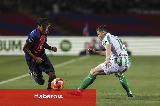 Barcelona, Real Betis maçında fırsatı kullanamadı!