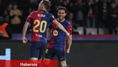 Barcelona'ya 3 puan Dani Olmo'dan!