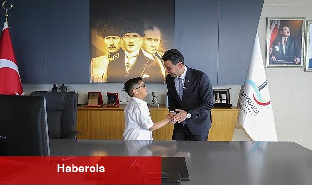 Bayraklı'da minik lider icraatlarını açıkladı