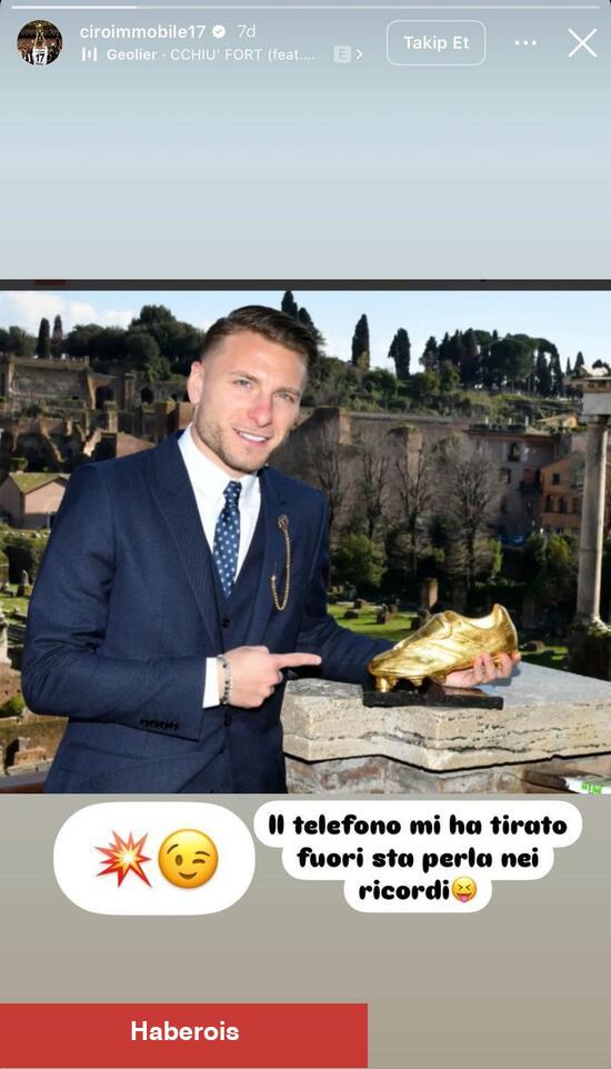 Beşiktaş taraftarından Immobile'ye reaksiyon: "Fotoğraf atma gol at"