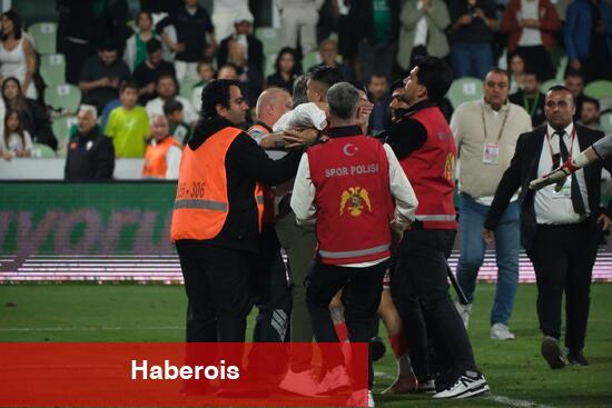 Bodrum FK - Samsunspor maçı sonrası olay!