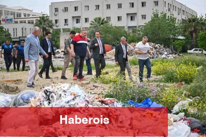 Bornova'dan Ayakkabıcılar Sitesi’nde atık paklığı seferberliği