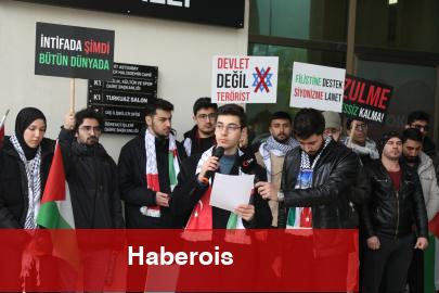 BTÜ'lü öğrenciler Gazze için tek yürek
