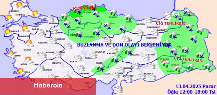 Bugün hava nasıl olacak? İç Anadolu ve Karadeniz'de yağış alarmı!