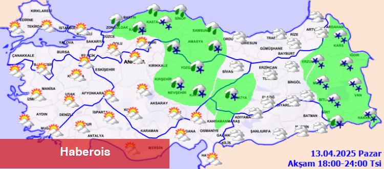 Bugün hava nasıl olacak? İç Anadolu ve Karadeniz'de yağış alarmı!