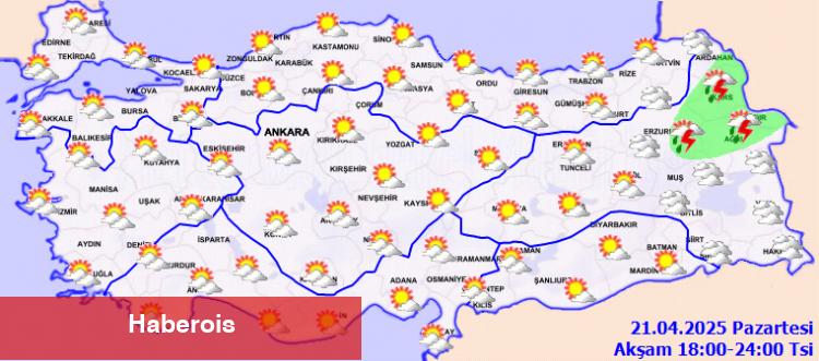 Bugün yurtta hava nasıl olacak?