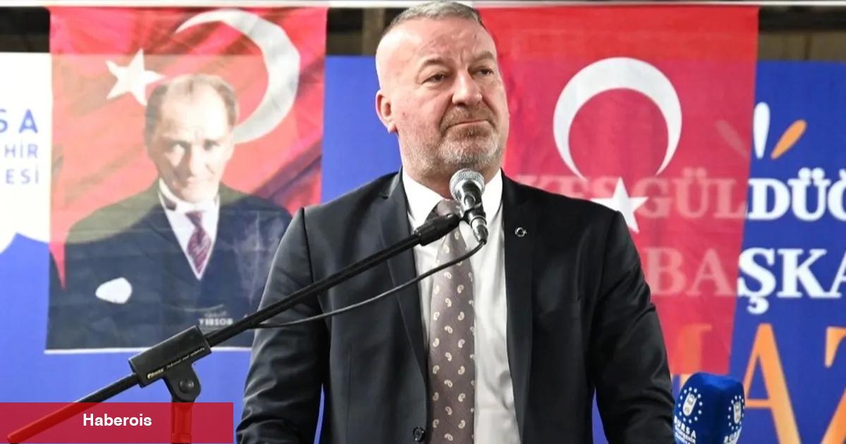 Bursa Karacabey Belediye Başkanı İYİ Parti'den istifa etti!
