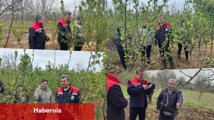 Bursa’da zirai don zararına karşı ekipler sahada