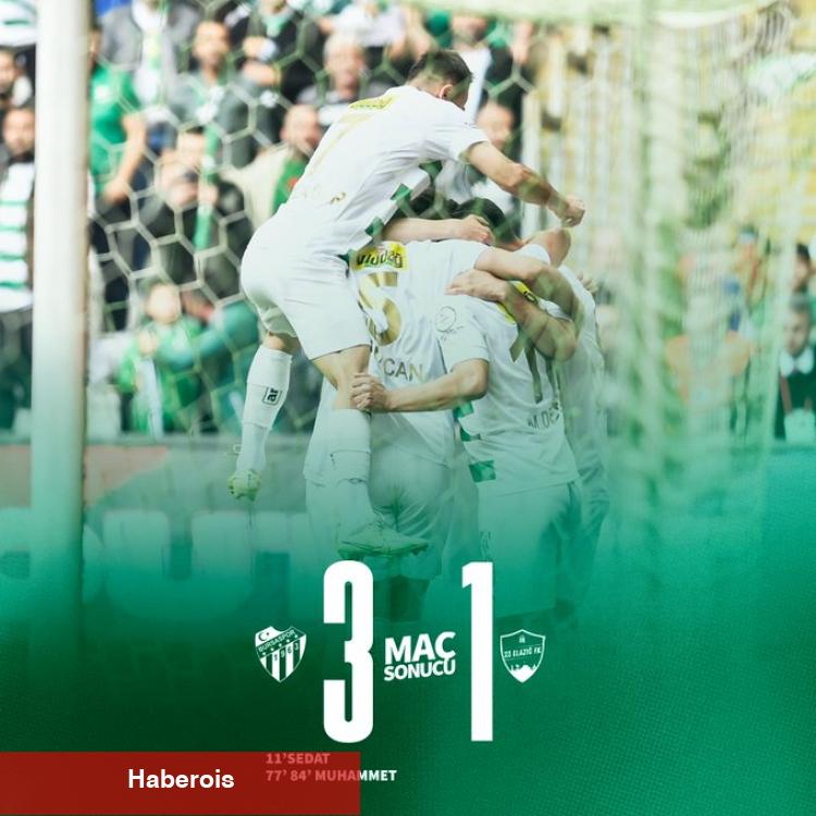 Bursaspor için şampiyonluk kapıda!