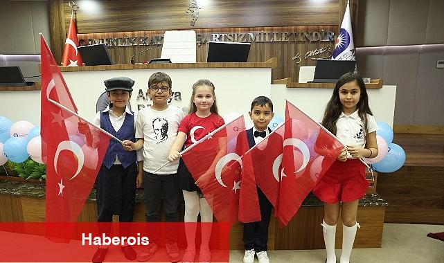 Büyükşehir'de 23 Nisan Temsili Çocuk Meclisi - Haberois Büyükşehir'de 23 Nisan Temsili Çocuk Meclisi
