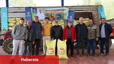 Büyükşehir'den 1.785 üreticiye 500 ton gübre takviyesi
